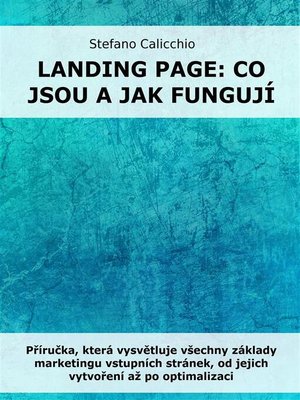 cover image of Landing Page--co jsou a jak fungují
